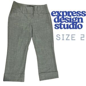 Express Gray Women's Trousers